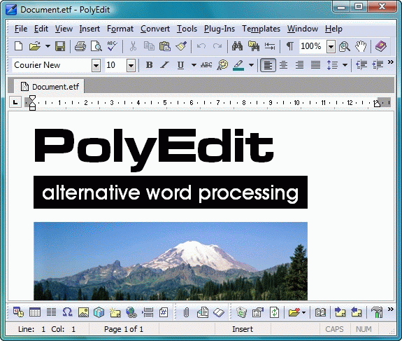 PolyEdit Screenshot
